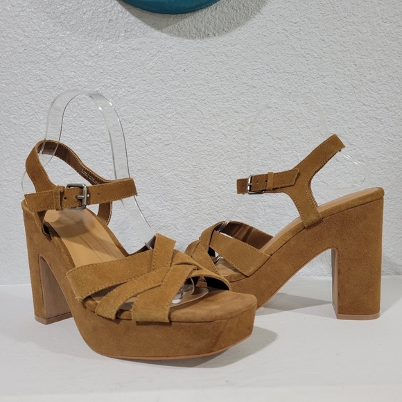 SPLENDID PIPER SEUDE PLATFORM HEELS. New. 8.5 - Picture 1 of 8